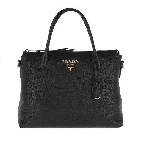 prada deer print tote calfskin black|Prada totes for women.